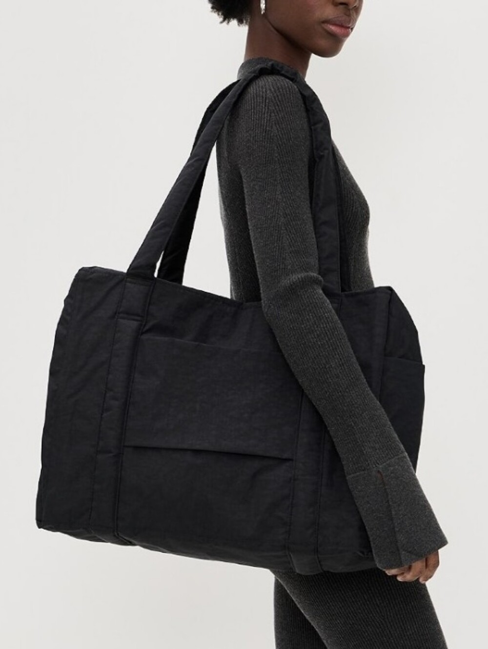 BAGGU Cloud Carry On Bag In Black